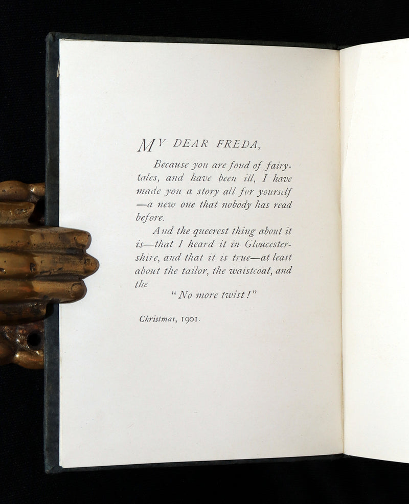 1910 Rare Early Edition - The Tailor of Gloucester by Beatrix Potter