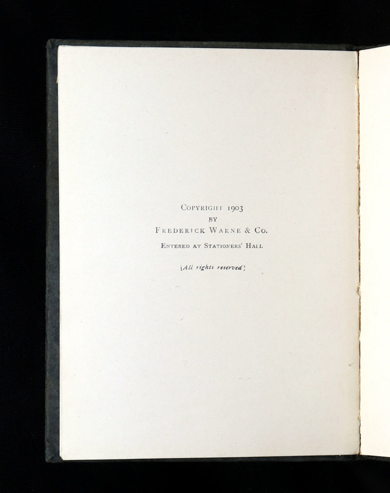 1910 Rare Early Edition - The Tailor of Gloucester by Beatrix Potter