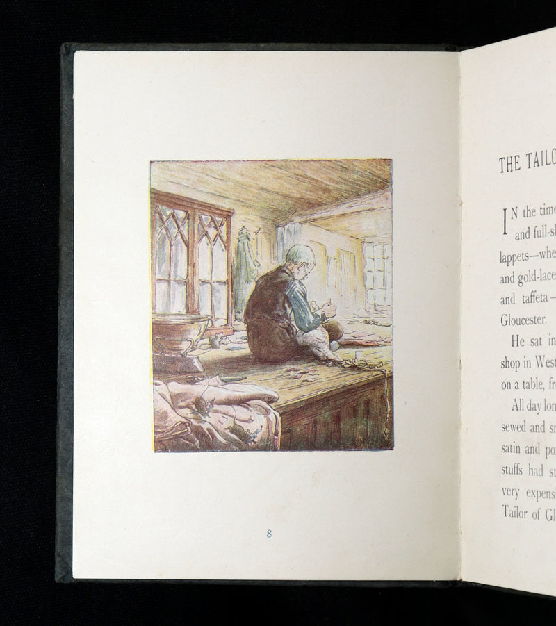1910 Rare Early Edition - The Tailor of Gloucester by Beatrix Potter