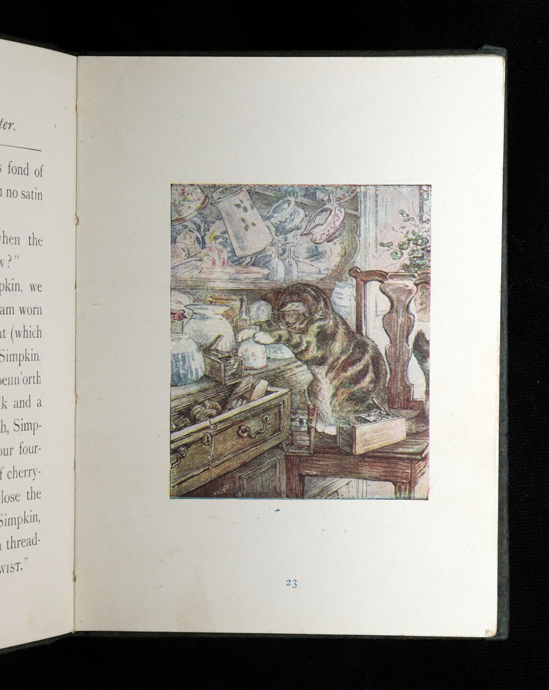 1910 Rare Early Edition - The Tailor of Gloucester by Beatrix Potter