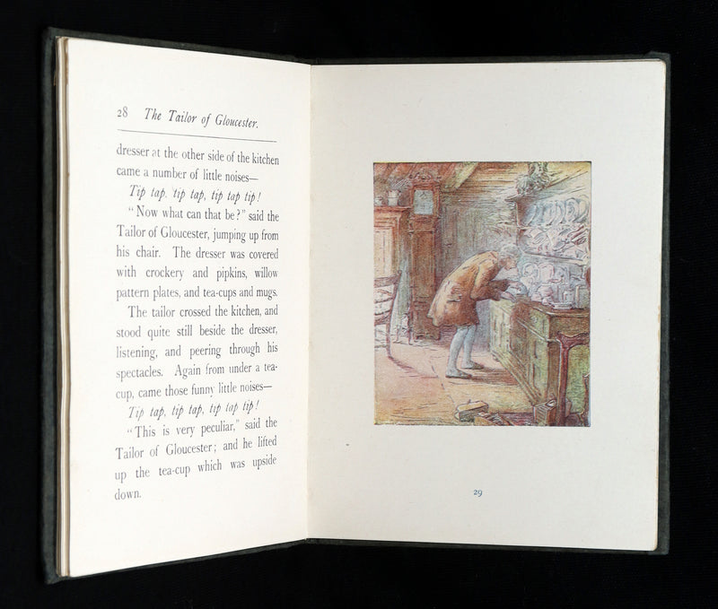 1910 Rare Early Edition - The Tailor of Gloucester by Beatrix Potter
