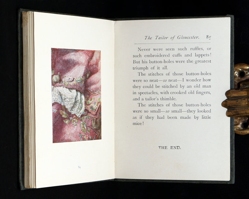 1910 Rare Early Edition - The Tailor of Gloucester by Beatrix Potter