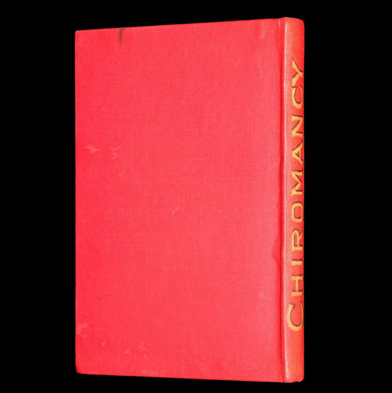 1900 Scarce Chiromancy  Book - The Science of Palmistry by Frith and Heron Allen