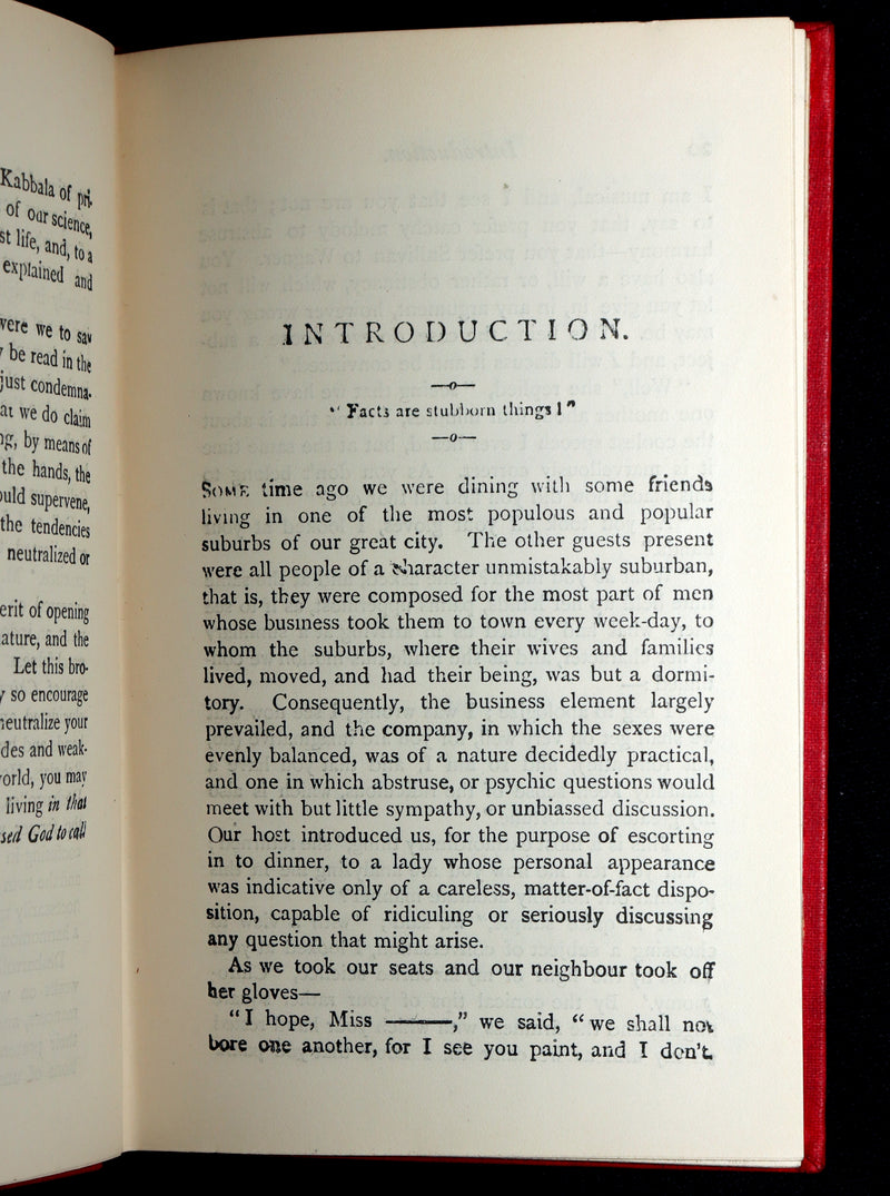 1900 Scarce Chiromancy  Book - The Science of Palmistry by Frith and Heron Allen