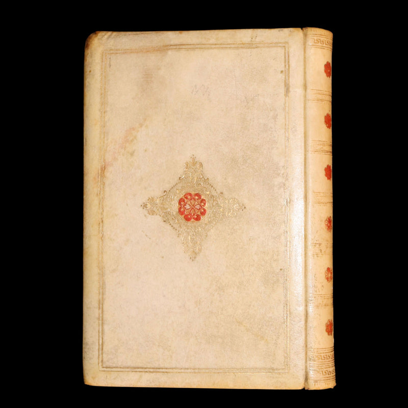 1870 1stED Vellum Binding - Legend of King Arthur, The Holy Grail by Tennyson