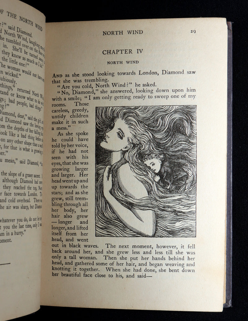 1911 Scarce Binding - At the Back of the North Wind by George MacDonald