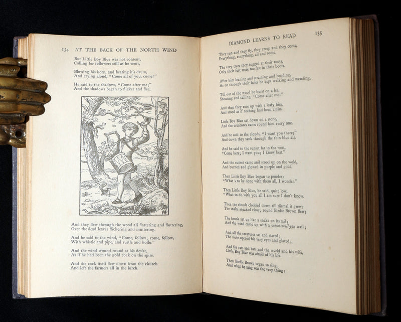 1911 Scarce Binding - At the Back of the North Wind by George MacDonald