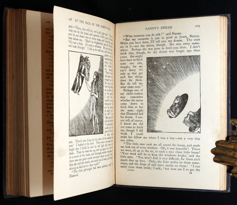 1911 Scarce Binding - At the Back of the North Wind by George MacDonald