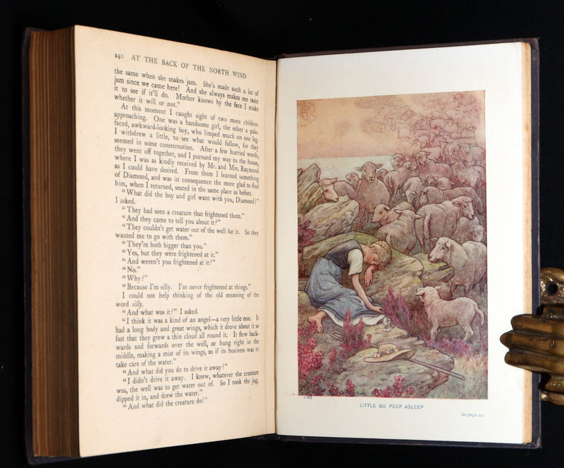 1911 Scarce Binding - At the Back of the North Wind by George MacDonald