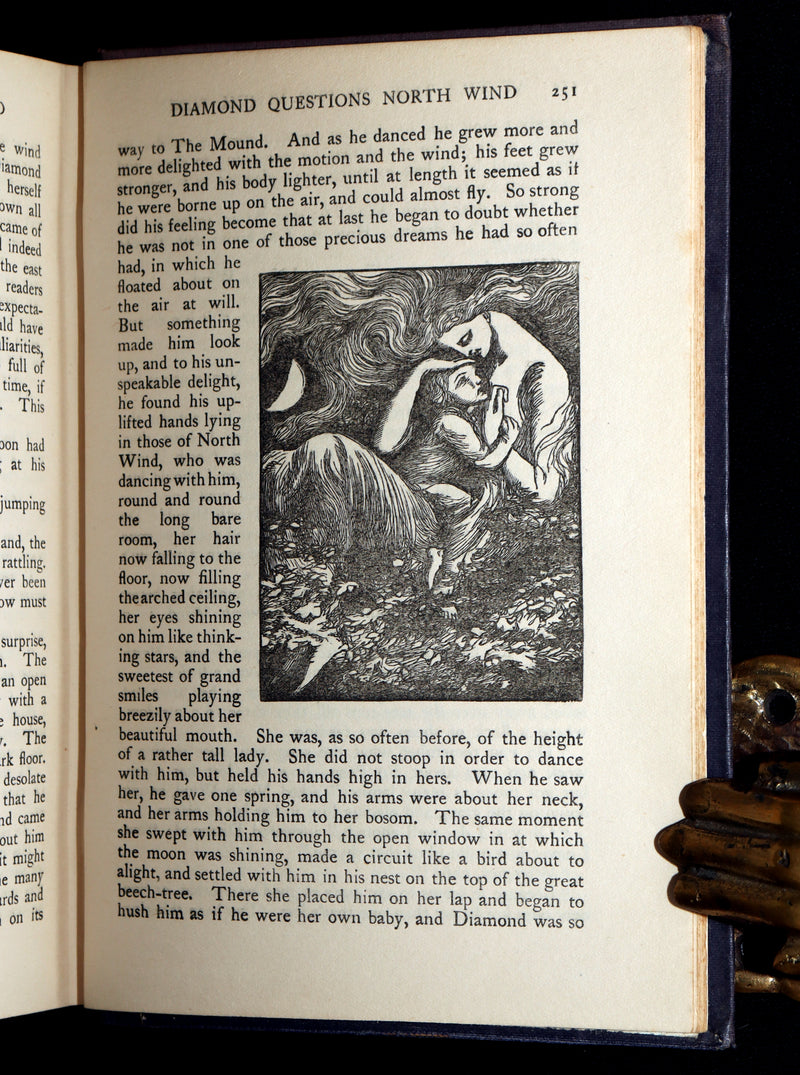 1911 Scarce Binding - At the Back of the North Wind by George MacDonald