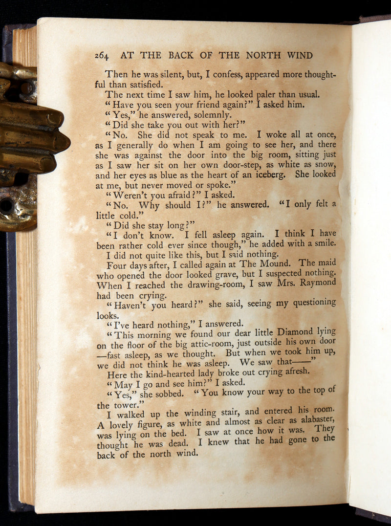 1911 Scarce Binding - At the Back of the North Wind by George MacDonald