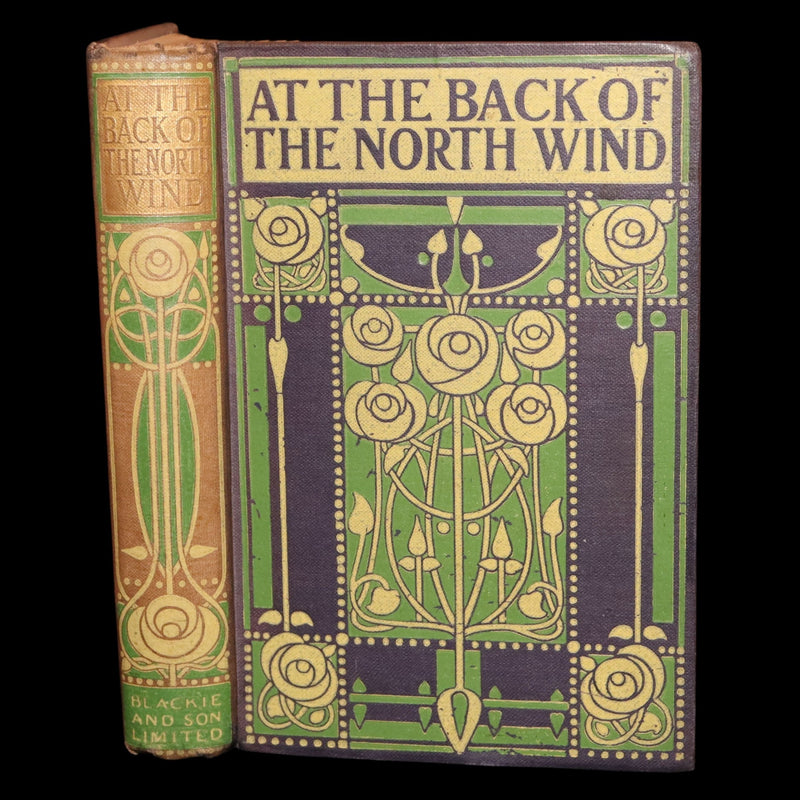 1911 Scarce Binding - At the Back of the North Wind by George MacDonald