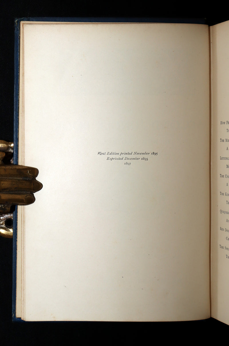 1897 Early Edition - The Second Jungle Book by Rudyard Kipling