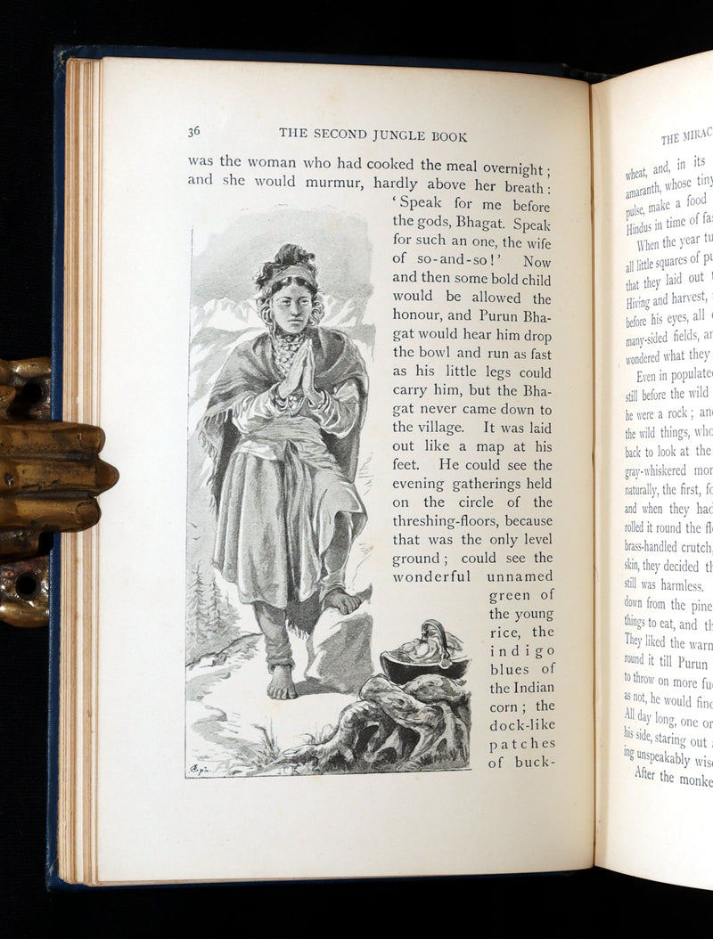 1897 Early Edition - The Second Jungle Book by Rudyard Kipling