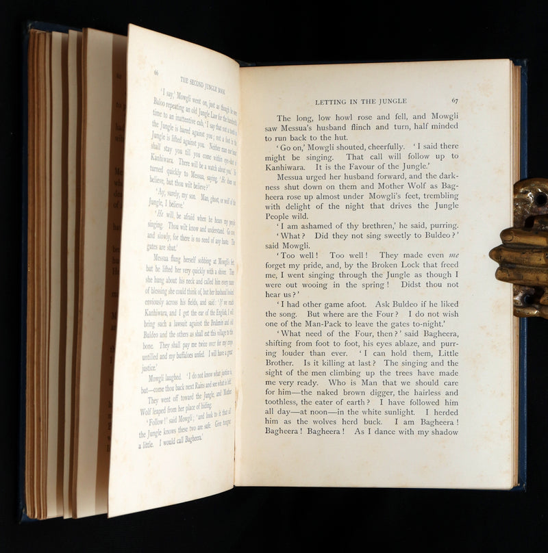 1897 Early Edition - The Second Jungle Book by Rudyard Kipling