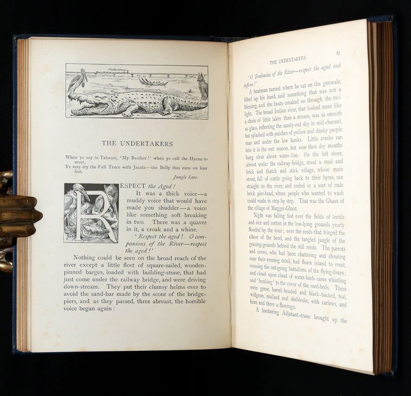 1897 Early Edition - The Second Jungle Book by Rudyard Kipling