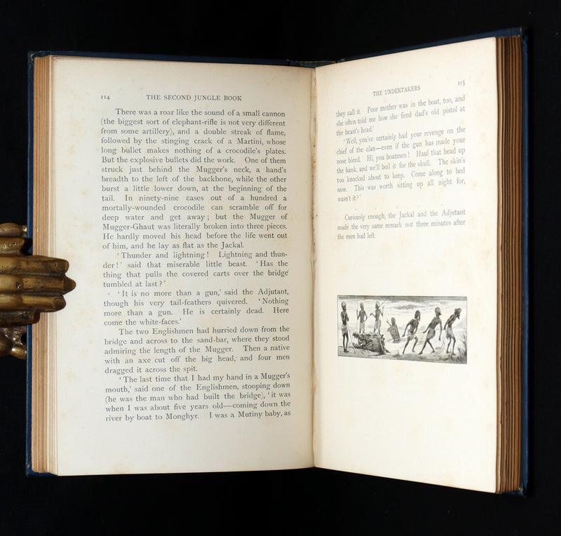 1897 Early Edition - The Second Jungle Book by Rudyard Kipling