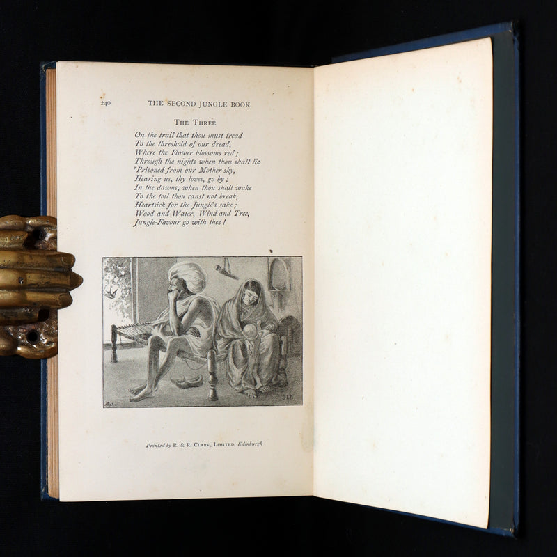 1897 Early Edition - The Second Jungle Book by Rudyard Kipling
