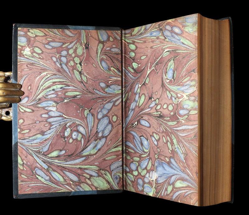 1942 Rare Book in Morocco Binding - War and Peace by Leo Tolstoy