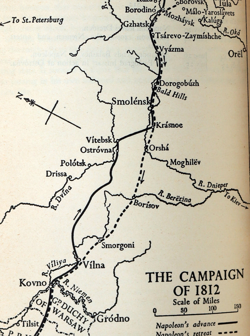1942 Rare Book in Morocco Binding - War and Peace by Leo Tolstoy