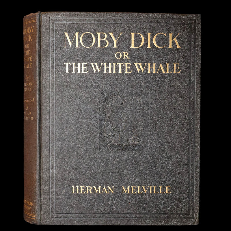 1923 Rare Book - Moby Dick or The White Whale illustrated by Mead Schaeffer