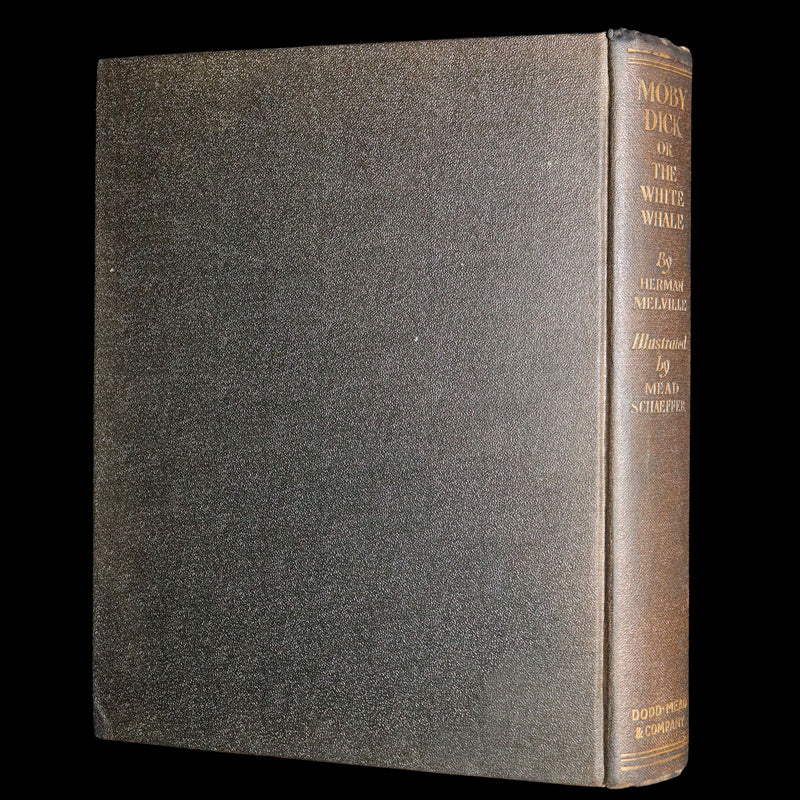 1923 Rare Book - Moby Dick or The White Whale illustrated by Mead Schaeffer