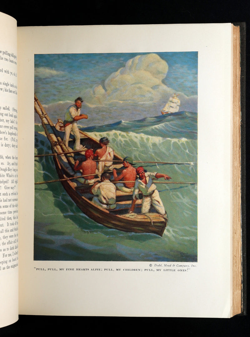 1923 Rare Book - Moby Dick or The White Whale illustrated by Mead Schaeffer