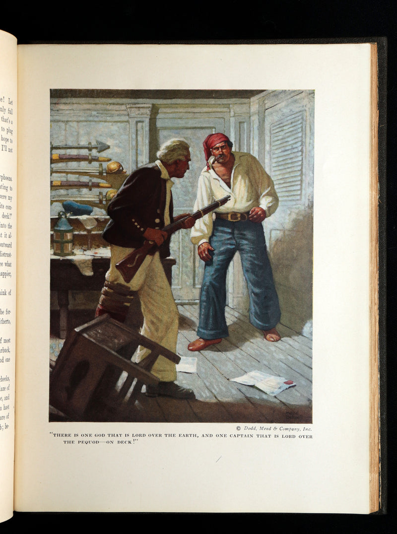 1923 Rare Book - Moby Dick or The White Whale illustrated by Mead Schaeffer