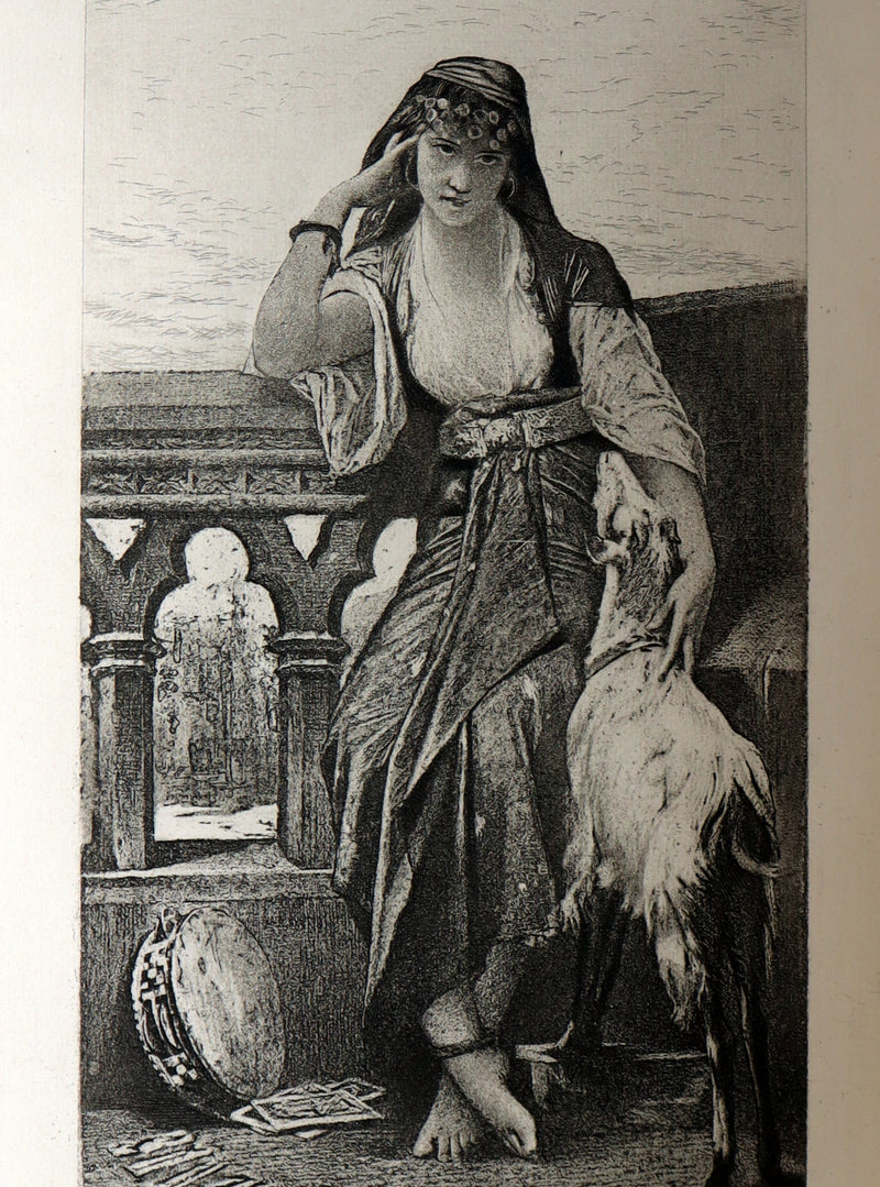 1888 Rare Book set - The Hunchback of Notre-Dame by Victor Hugo