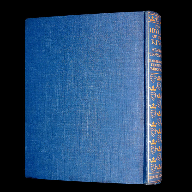 1911 First Edition by Pre-Raphaelite E F Brickdale - Idylls of the King Arthur