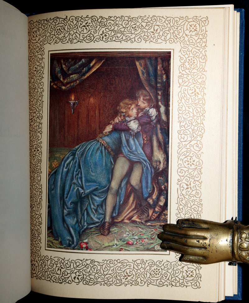 1911 First Edition by Pre-Raphaelite E F Brickdale - Idylls of the King Arthur