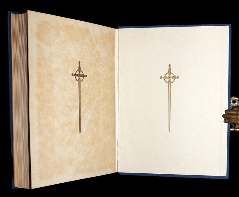 1911 First Edition by Pre-Raphaelite E F Brickdale - Idylls of the King Arthur