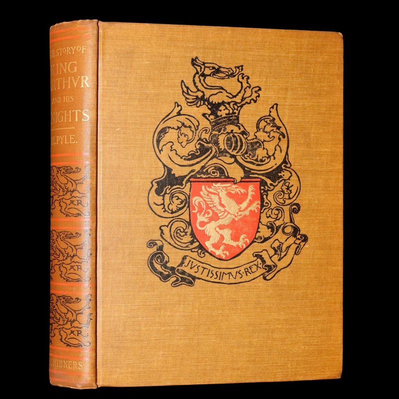 1907 Rare Book - The Story of King Arthur and His Knights illustrated by H. Pyle