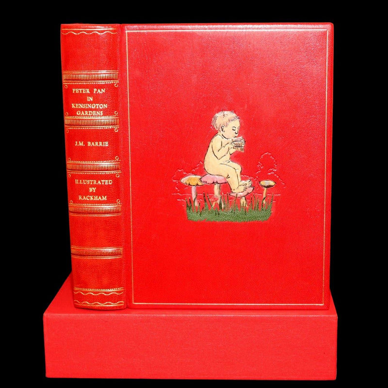 1920 Beautiful Binding - Peter Pan in Kensington Gardens Illustrated by Rackham