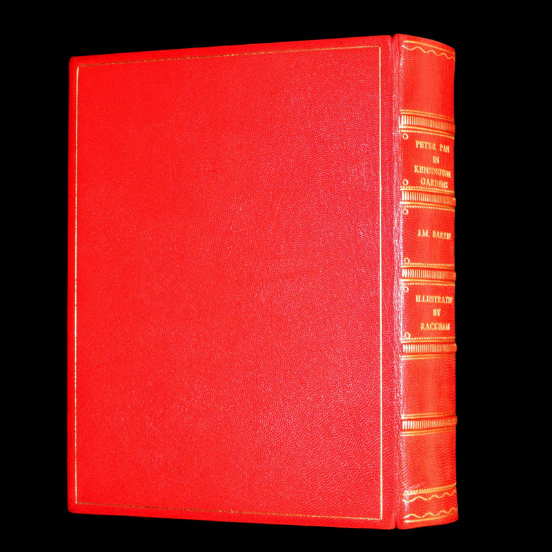 1920 Beautiful Binding - Peter Pan in Kensington Gardens Illustrated by Rackham