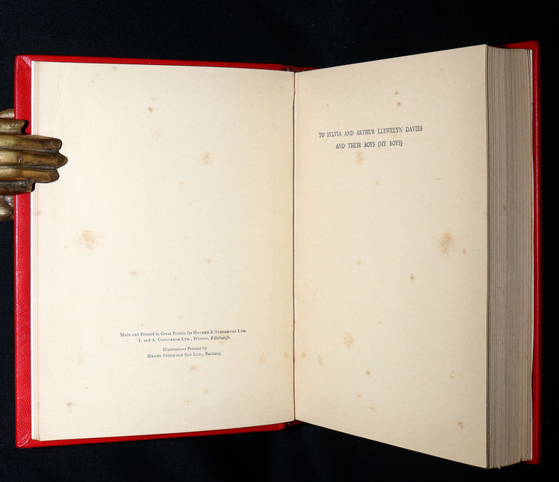 1920 Beautiful Binding - Peter Pan in Kensington Gardens Illustrated by Rackham