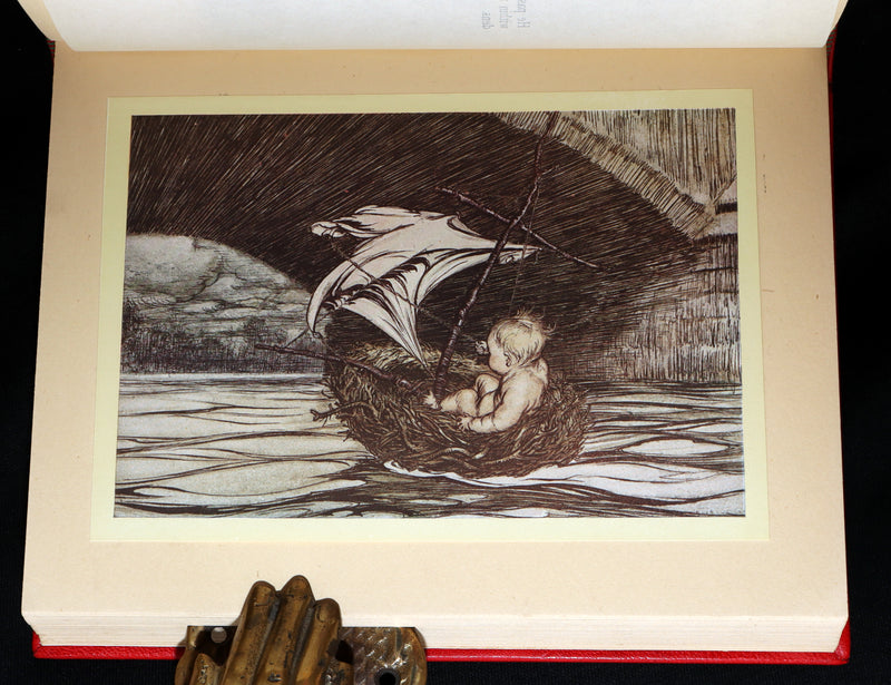 1920 Beautiful Binding - Peter Pan in Kensington Gardens Illustrated by Rackham