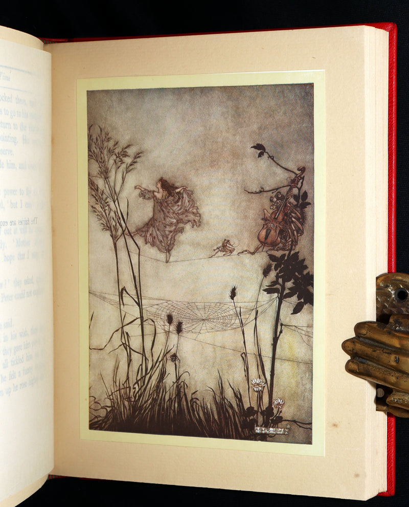 1920 Beautiful Binding - Peter Pan in Kensington Gardens Illustrated by Rackham