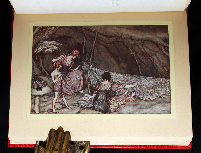 1920 Beautiful Binding - Peter Pan in Kensington Gardens Illustrated by Rackham