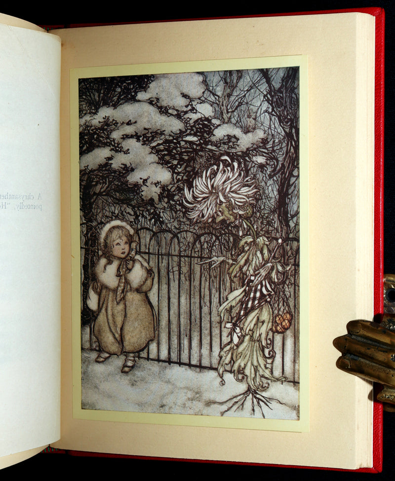1920 Beautiful Binding - Peter Pan in Kensington Gardens Illustrated by Rackham