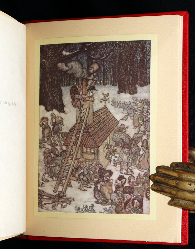 1920 Beautiful Binding - Peter Pan in Kensington Gardens Illustrated by Rackham