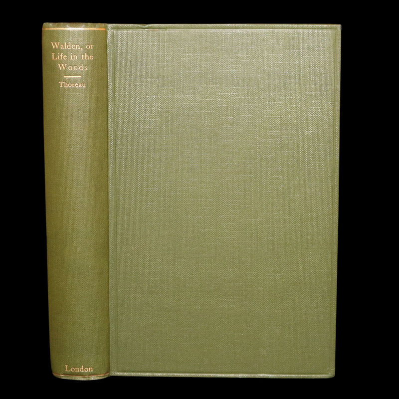 1886 Rare Victorian Book - Walden, or Life in the Woods by Henry David Thoreau