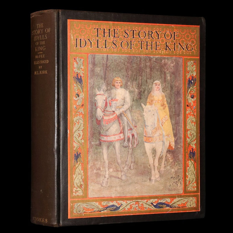 1912 First Edition by Maria L. Kirk - Legend of King Arthur, Idylls of the King