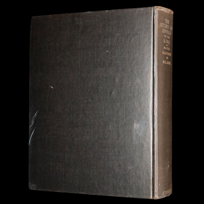 1912 First Edition by Maria L. Kirk - Legend of King Arthur, Idylls of the King