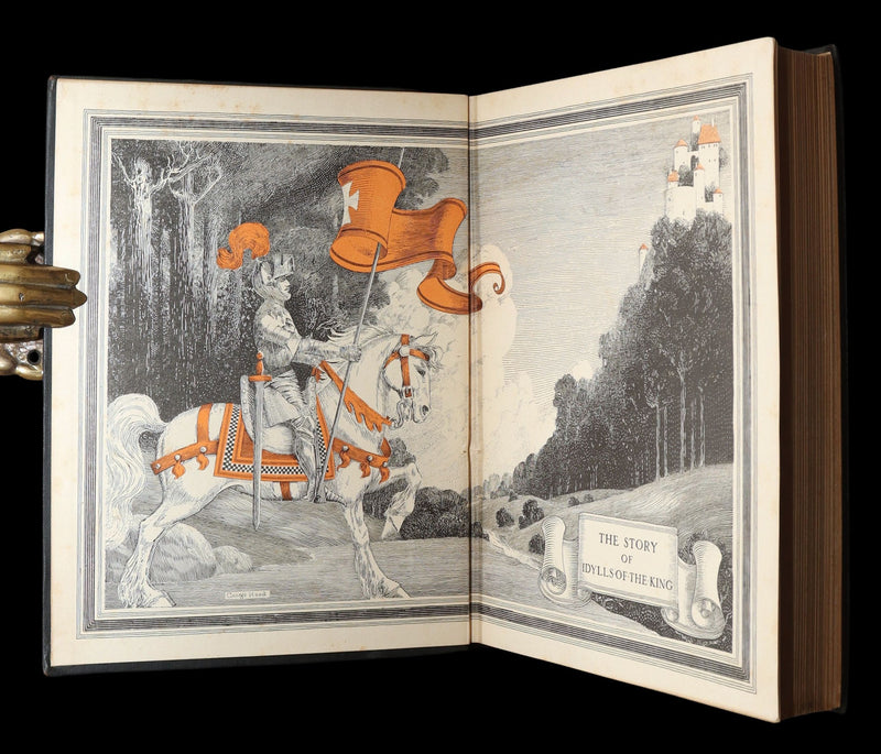 1912 First Edition by Maria L. Kirk - Legend of King Arthur, Idylls of the King