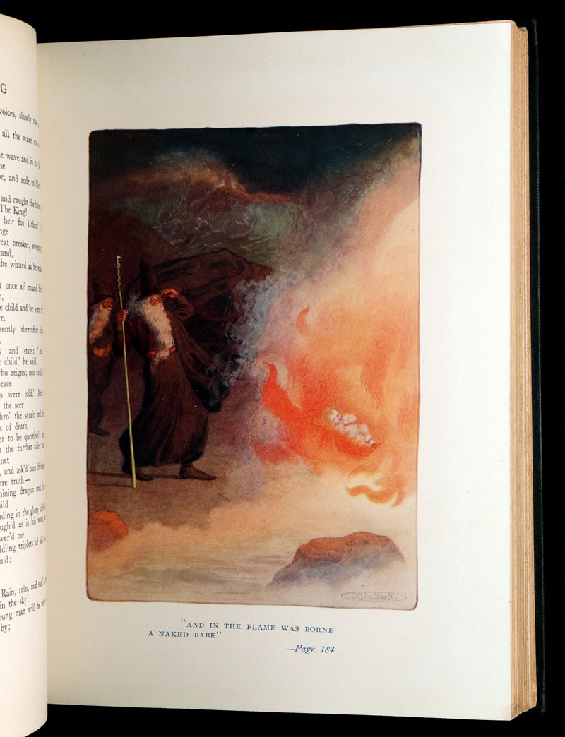 1912 First Edition by Maria L. Kirk - Legend of King Arthur, Idylls of the King