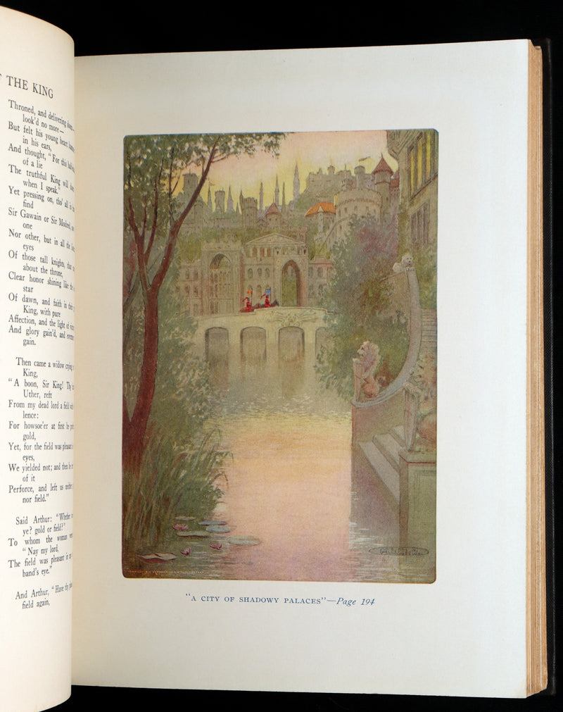 1912 First Edition by Maria L. Kirk - Legend of King Arthur, Idylls of the King