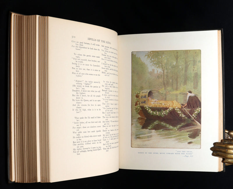 1912 First Edition by Maria L. Kirk - Legend of King Arthur, Idylls of the King