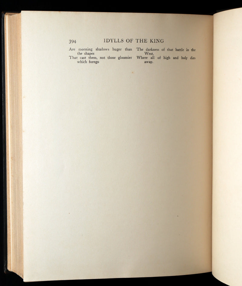 1912 First Edition by Maria L. Kirk - Legend of King Arthur, Idylls of the King