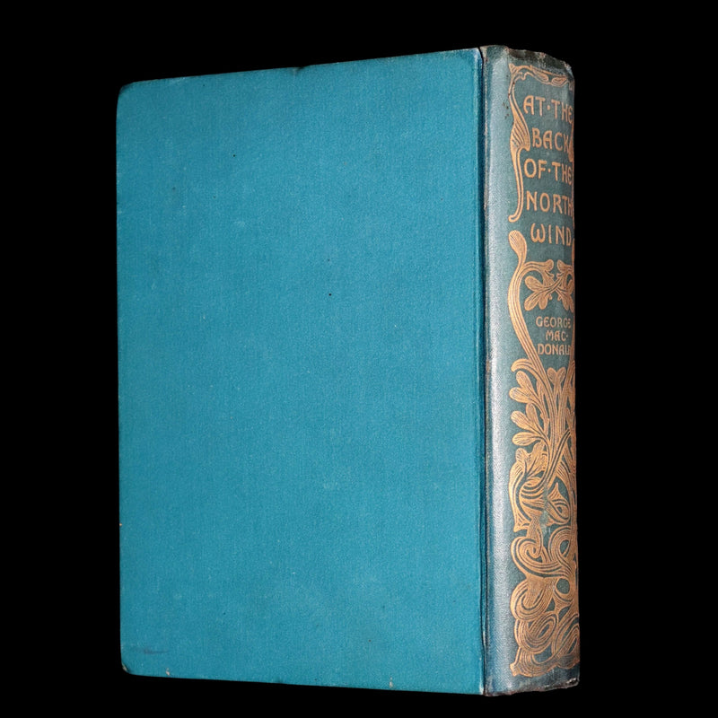 1900 Rare Book - At the Back of the North Wind by George MacDonald illustrated